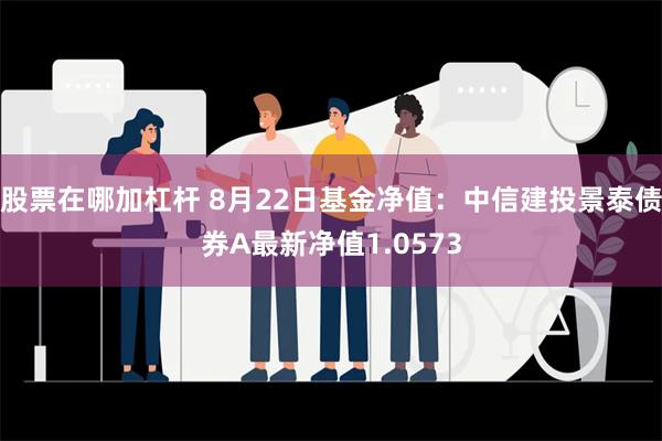 股票在哪加杠杆 8月22日基金净值：中信建投景泰债券A最新净值1.0573