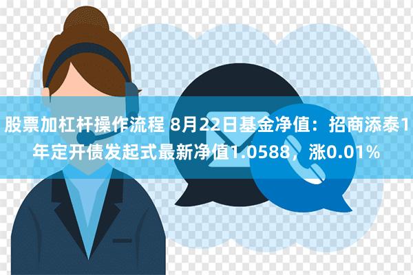 股票加杠杆操作流程 8月22日基金净值：招商添泰1年定开债发起式最新净值1.0588，涨0.01%